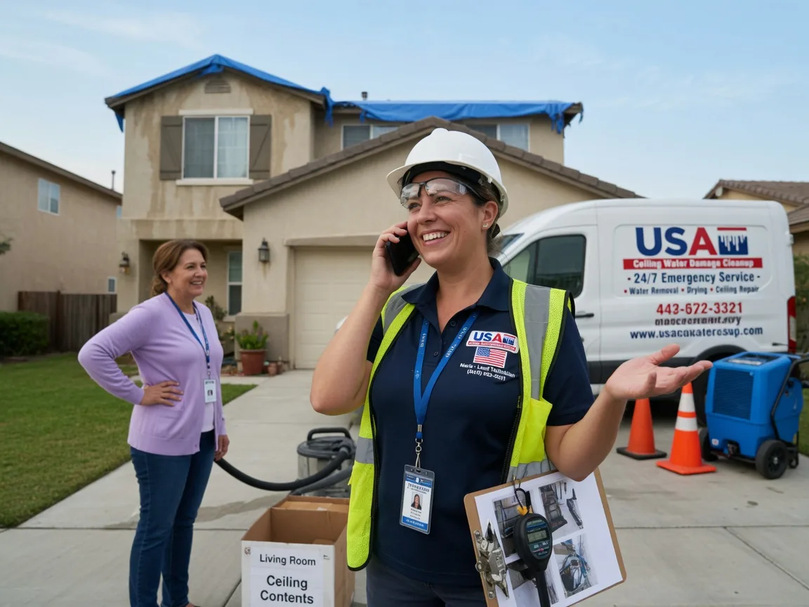 Ceiling Water Damage Restoration El Cajon, CA FAQs